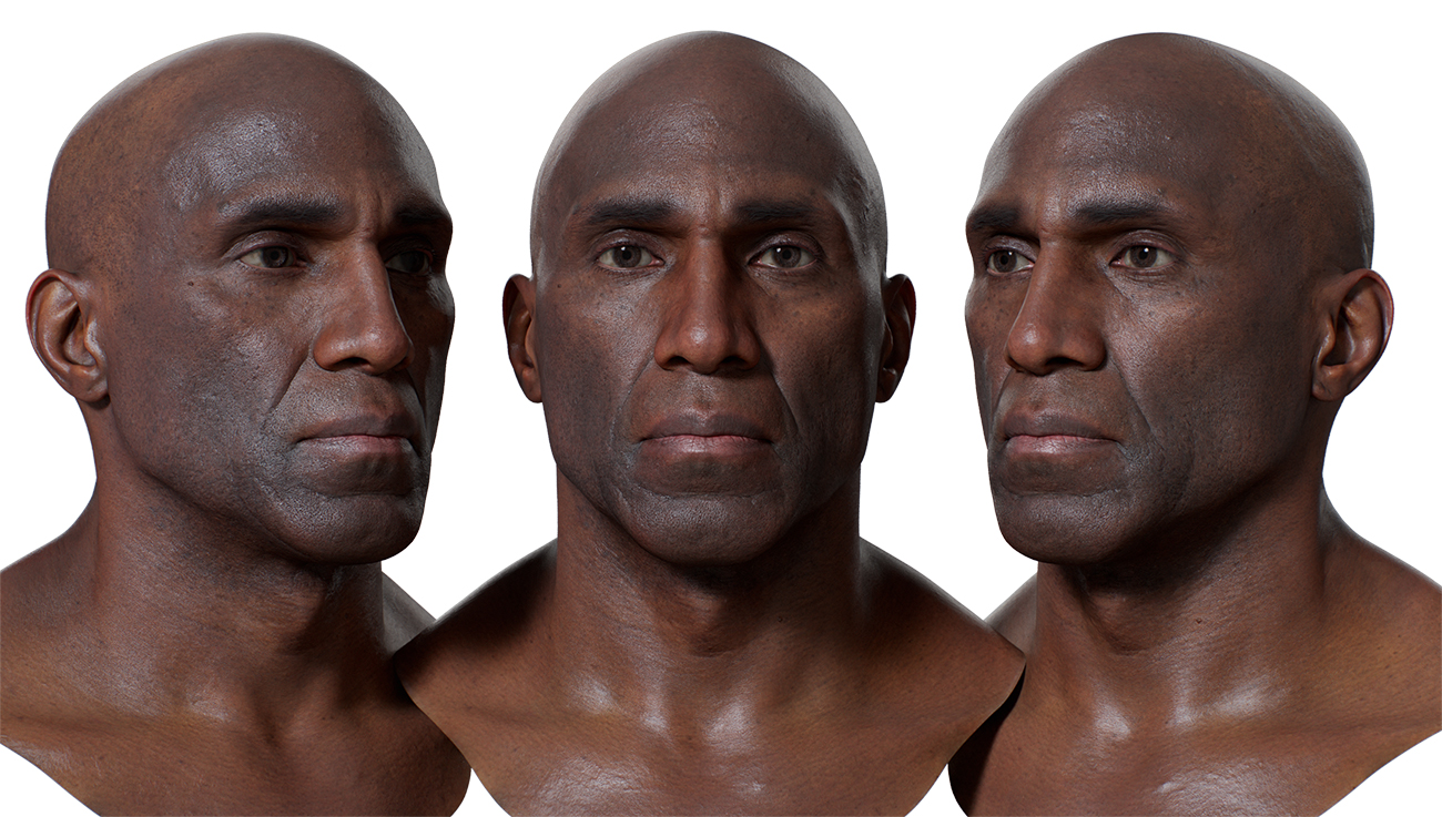 Download realistic 3d head models